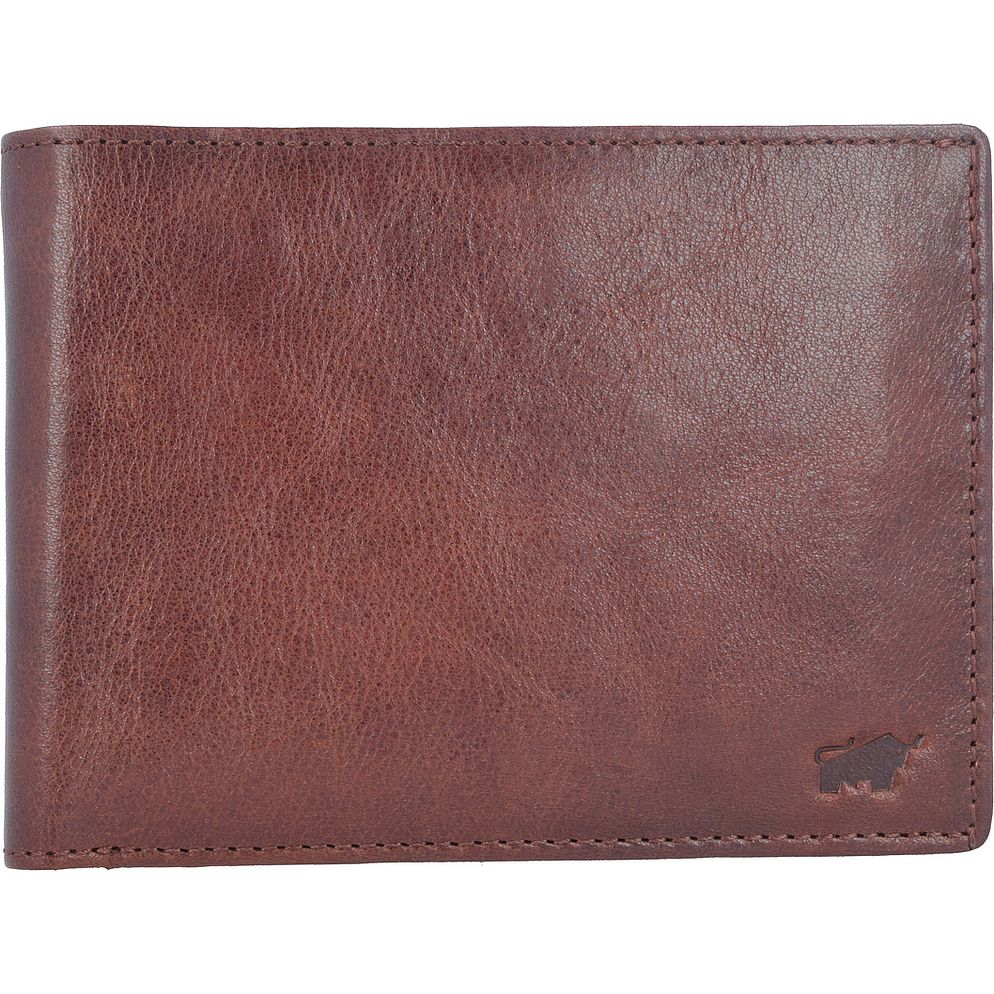 Braun Büffel Arezzo Portafoglio Protezione RFID Vera Pelle 12.5 cm Braun Büffel Arezzo Portafoglio Protezione RFID Vera Pelle 12.5 cm