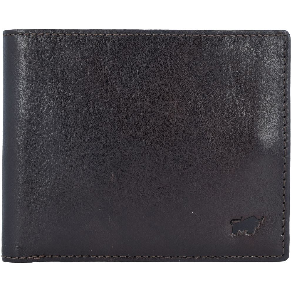 Braun Büffel Arezzo Portafoglio Protezione RFID Vera Pelle 12 cm Braun Büffel Arezzo Portafoglio Protezione RFID Vera Pelle 12 cm