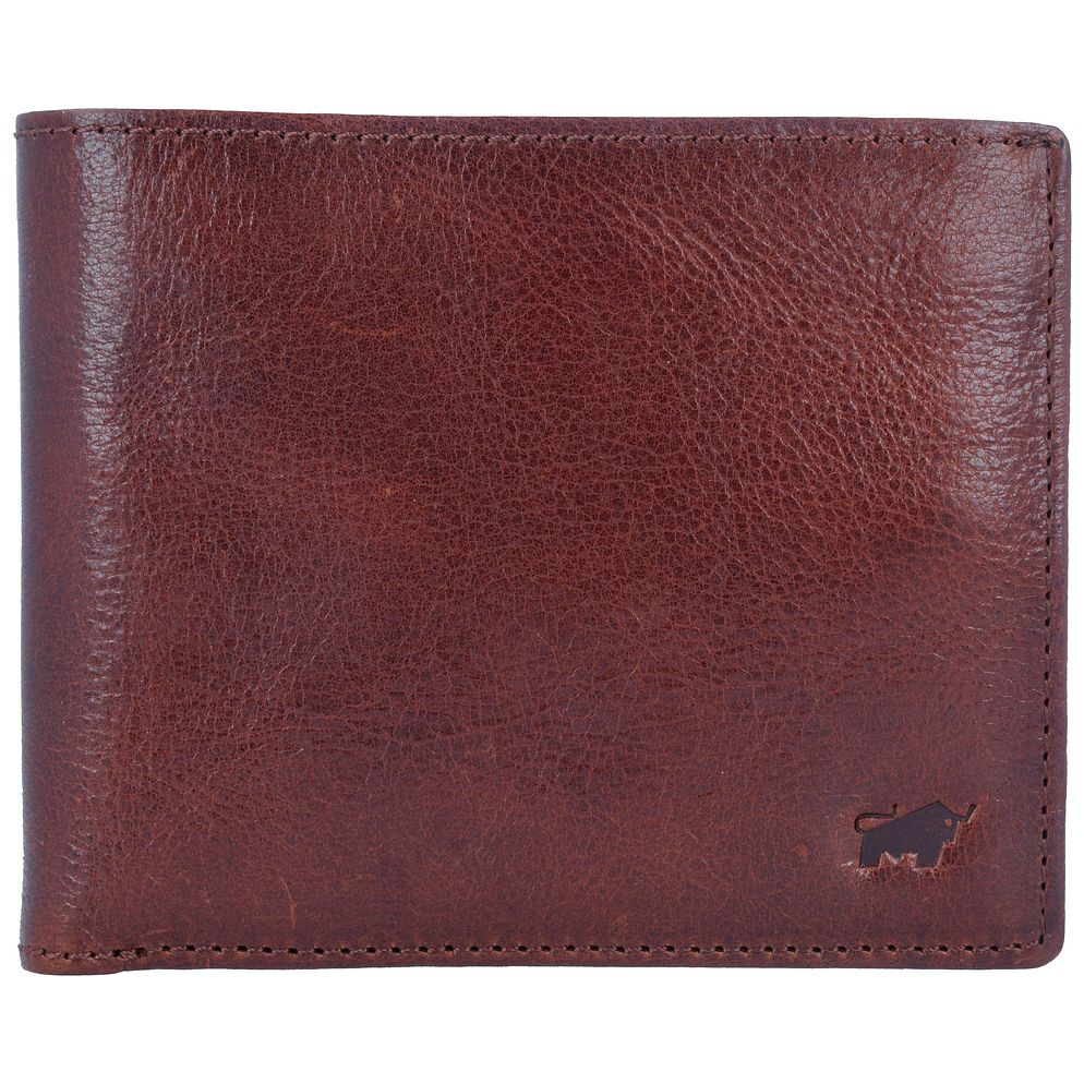 Braun Büffel Arezzo Portafoglio Protezione RFID Vera Pelle 12 cm Braun Büffel Arezzo Portafoglio Protezione RFID Vera Pelle 12 cm