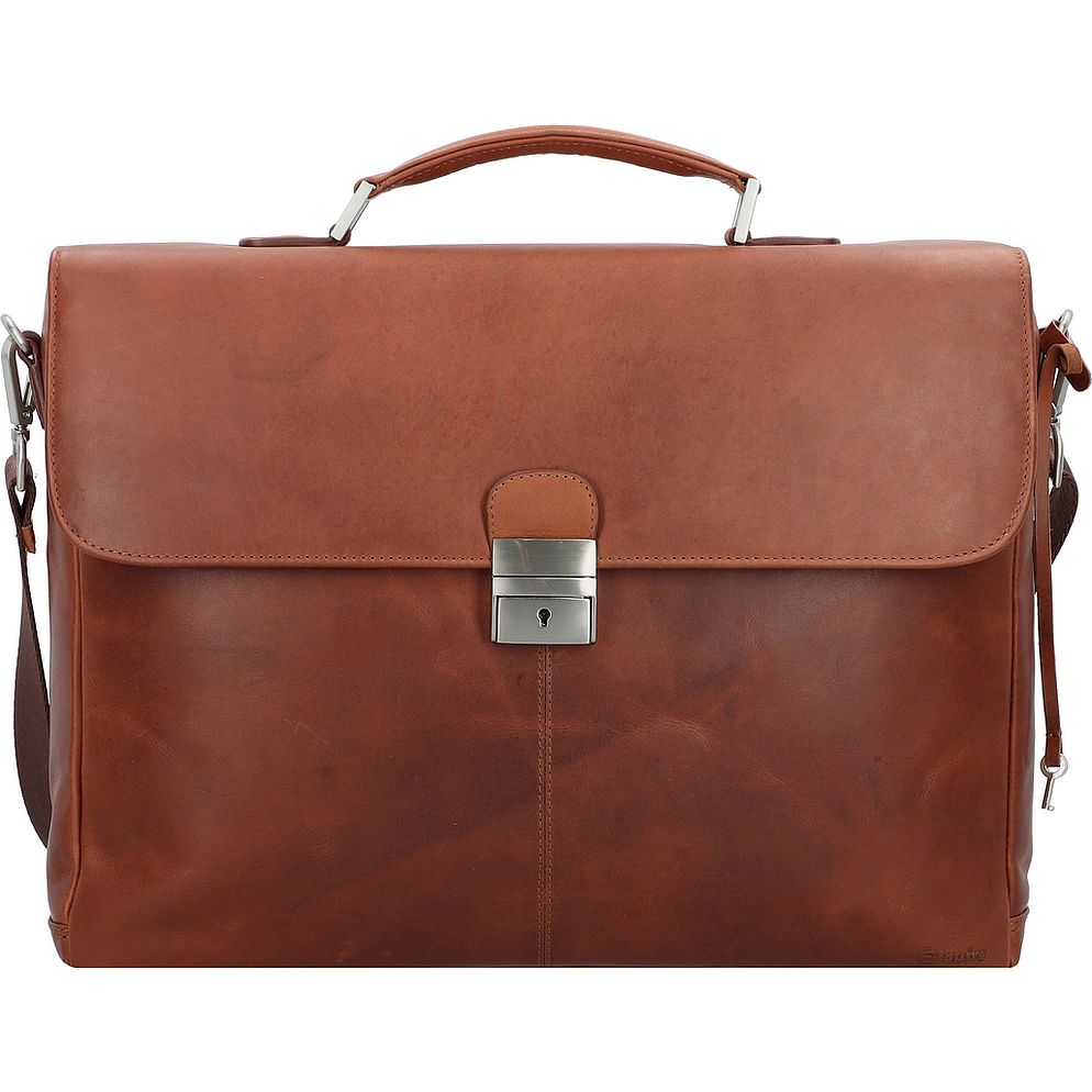 Esquire Dallas Valigetta Vera Pelle 40 cm Vano porta PC Esquire Dallas Valigetta Vera Pelle 40 cm Vano porta PC