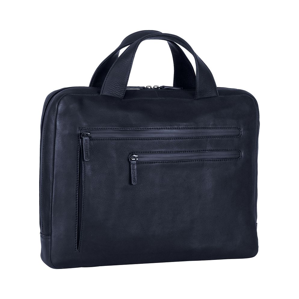 Leonhard Heyden Den Haag Valigetta Vera Pelle 38 cm Vano porta PC Leonhard Heyden Den Haag Valigetta Vera Pelle 38 cm Vano porta PC