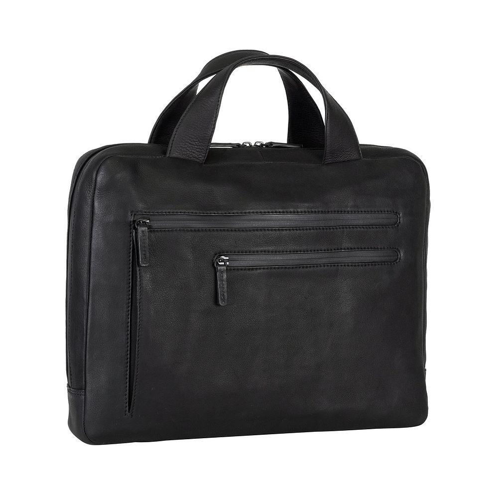Leonhard Heyden Den Haag Valigetta Vera Pelle 38 cm Vano porta PC Leonhard Heyden Den Haag Valigetta Vera Pelle 38 cm Vano porta PC
