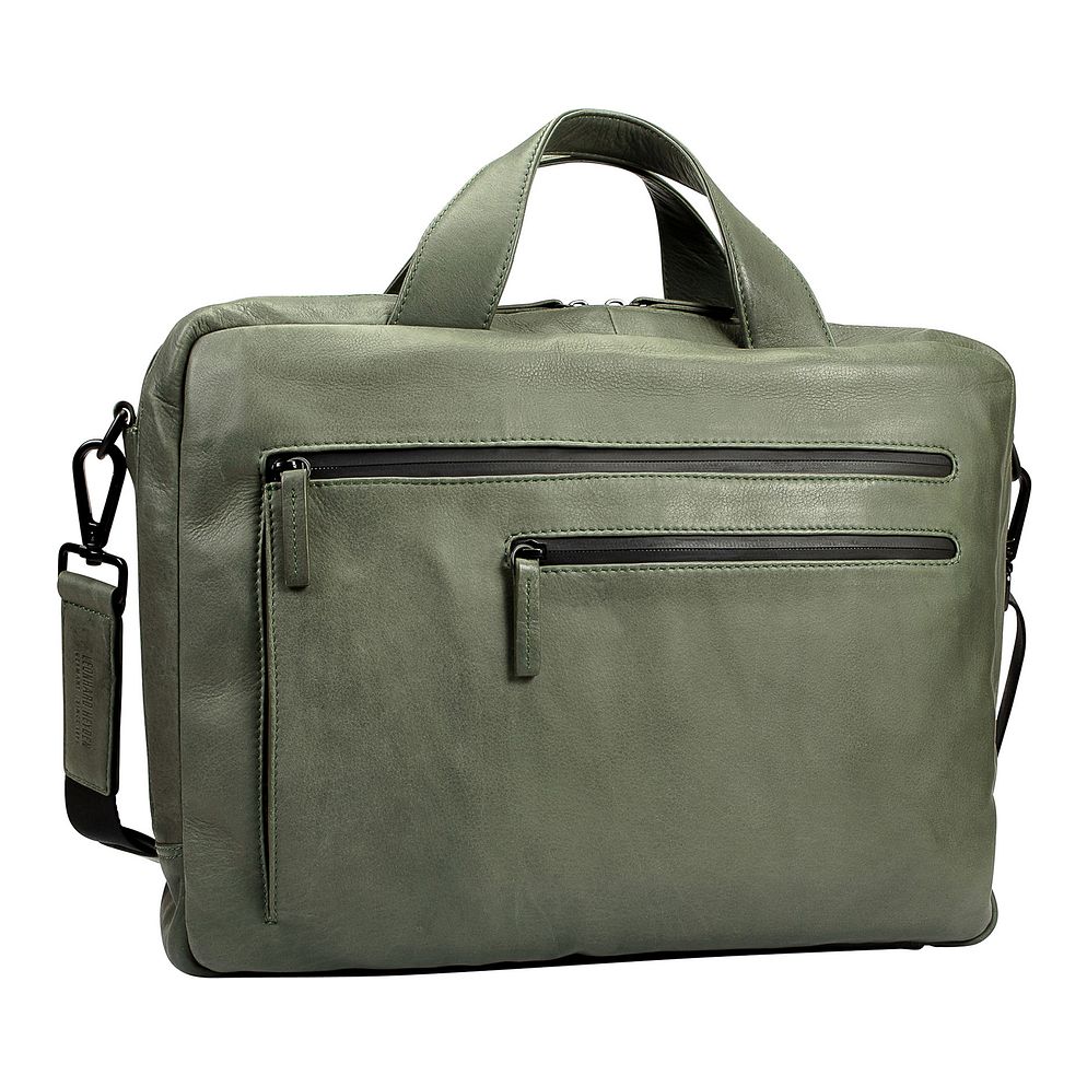 Leonhard Heyden Den Haag Valigetta Vera Pelle 40 cm Vano porta PC Leonhard Heyden Den Haag Valigetta Vera Pelle 40 cm Vano porta PC