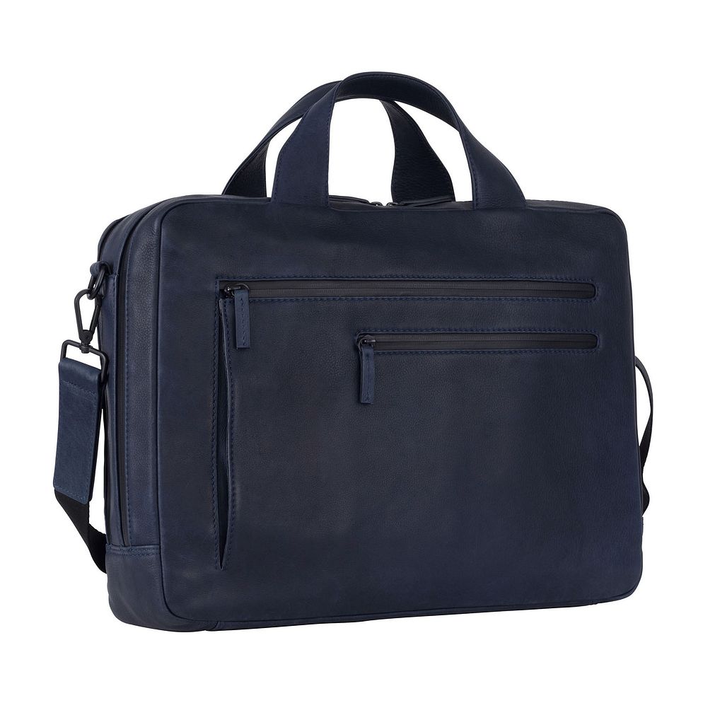 Leonhard Heyden Den Haag Valigetta Vera Pelle 40 cm Vano porta PC Leonhard Heyden Den Haag Valigetta Vera Pelle 40 cm Vano porta PC