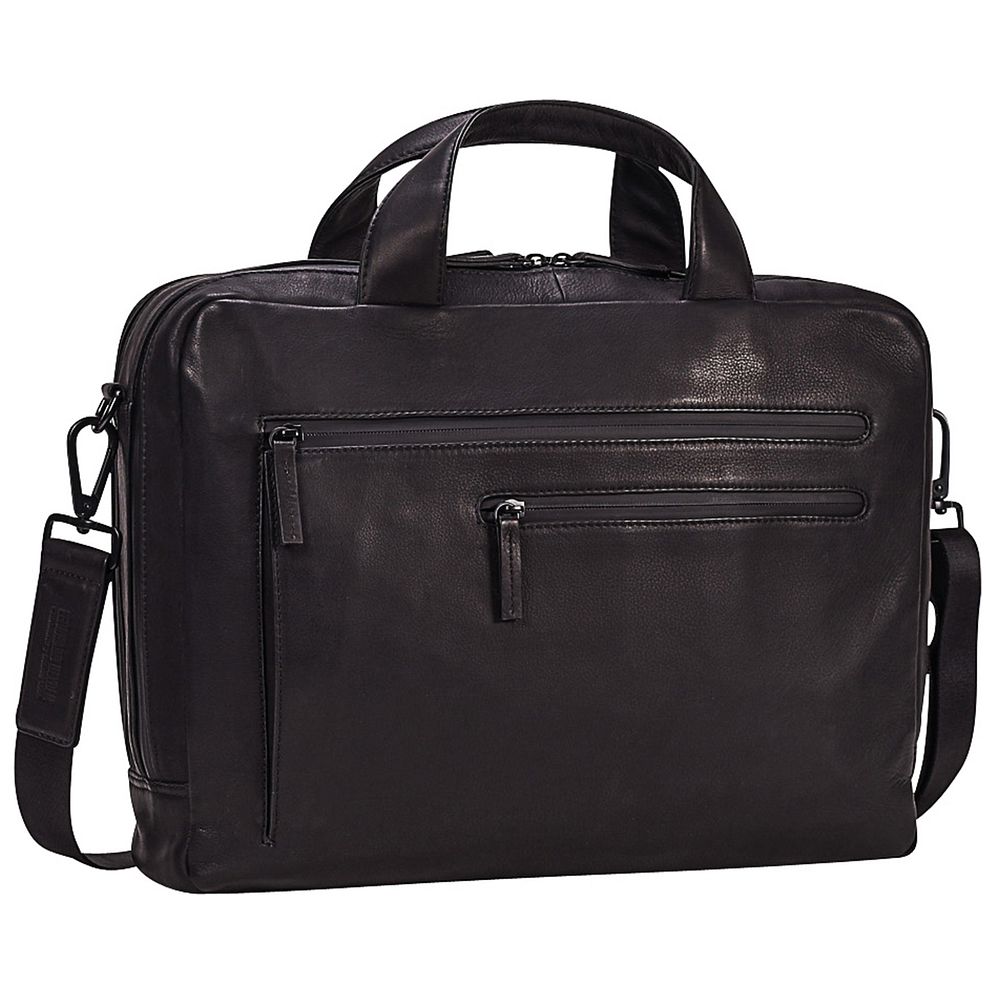 Leonhard Heyden Den Haag Valigetta Vera Pelle 40 cm Vano porta PC Leonhard Heyden Den Haag Valigetta Vera Pelle 40 cm Vano porta PC