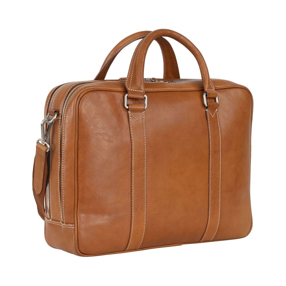Leonhard Heyden Bergamo Valigetta Vera Pelle 41 cm Vano porta PC Leonhard Heyden Bergamo Valigetta Vera Pelle 41 cm Vano porta PC