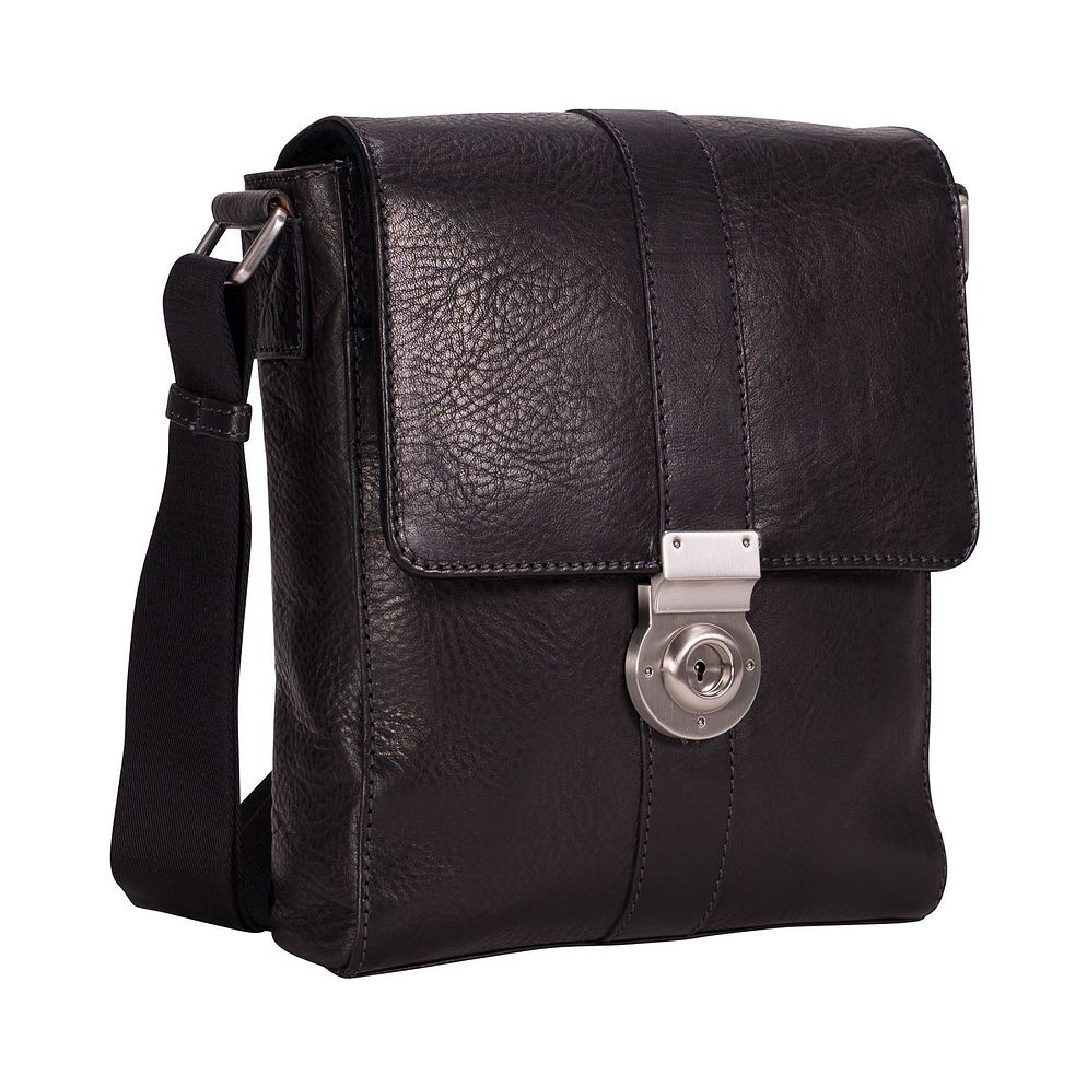Leonhard Heyden Bergamo Borsa a tracolla Vera Pelle 20 cm