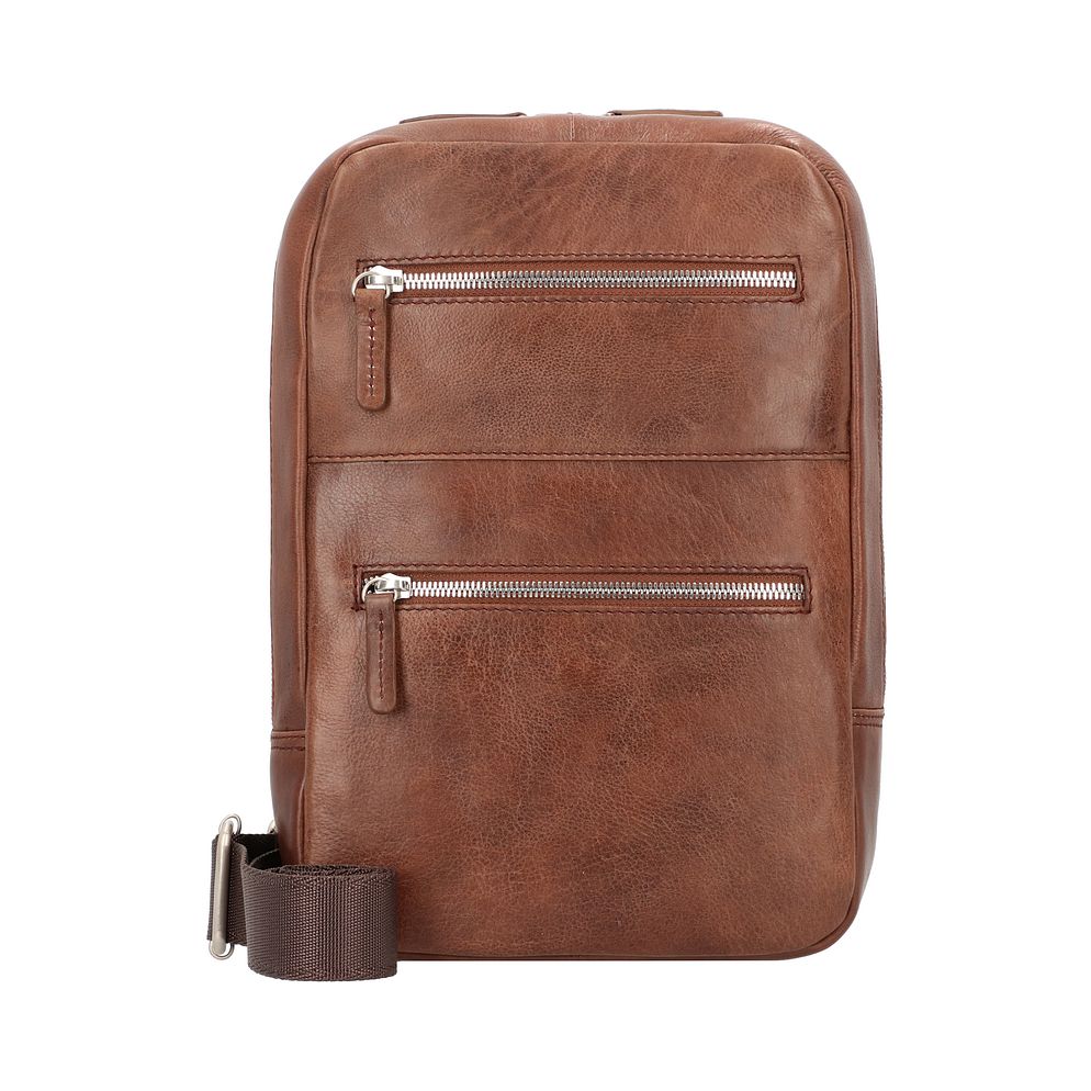 Leonhard Heyden Amsterdam Borsa a tracolla Vera Pelle 30 cm Leonhard Heyden Amsterdam Borsa a tracolla Vera Pelle 30 cm