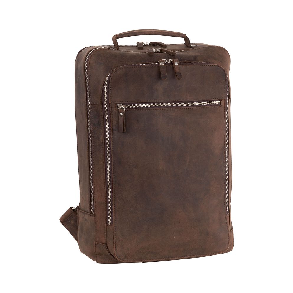 Leonhard Heyden Salisbury Zaino da lavoro Vera Pelle 42 cm Vano porta PC Leonhard Heyden Salisbury Zaino da lavoro Vera Pelle 42 cm Vano porta PC