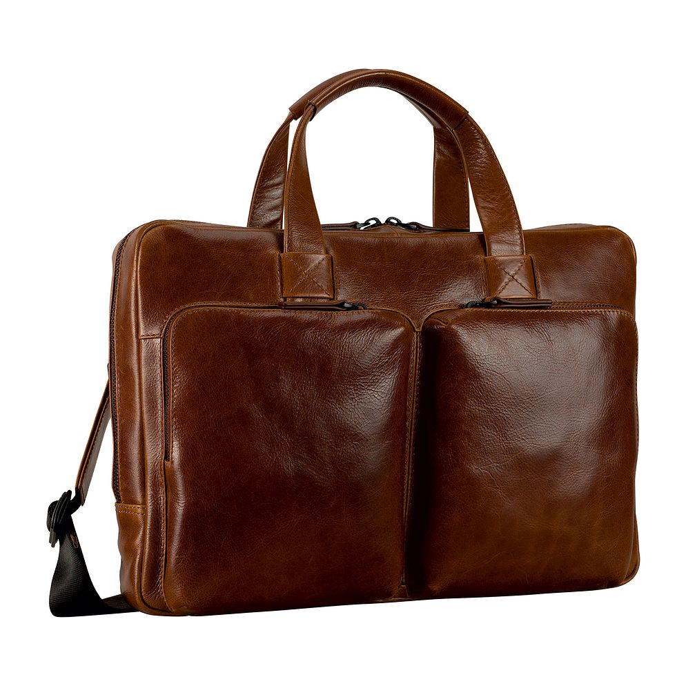 Leonhard Heyden Porto Valigetta Vera Pelle 38 cm Leonhard Heyden Porto Valigetta Vera Pelle 38 cm
