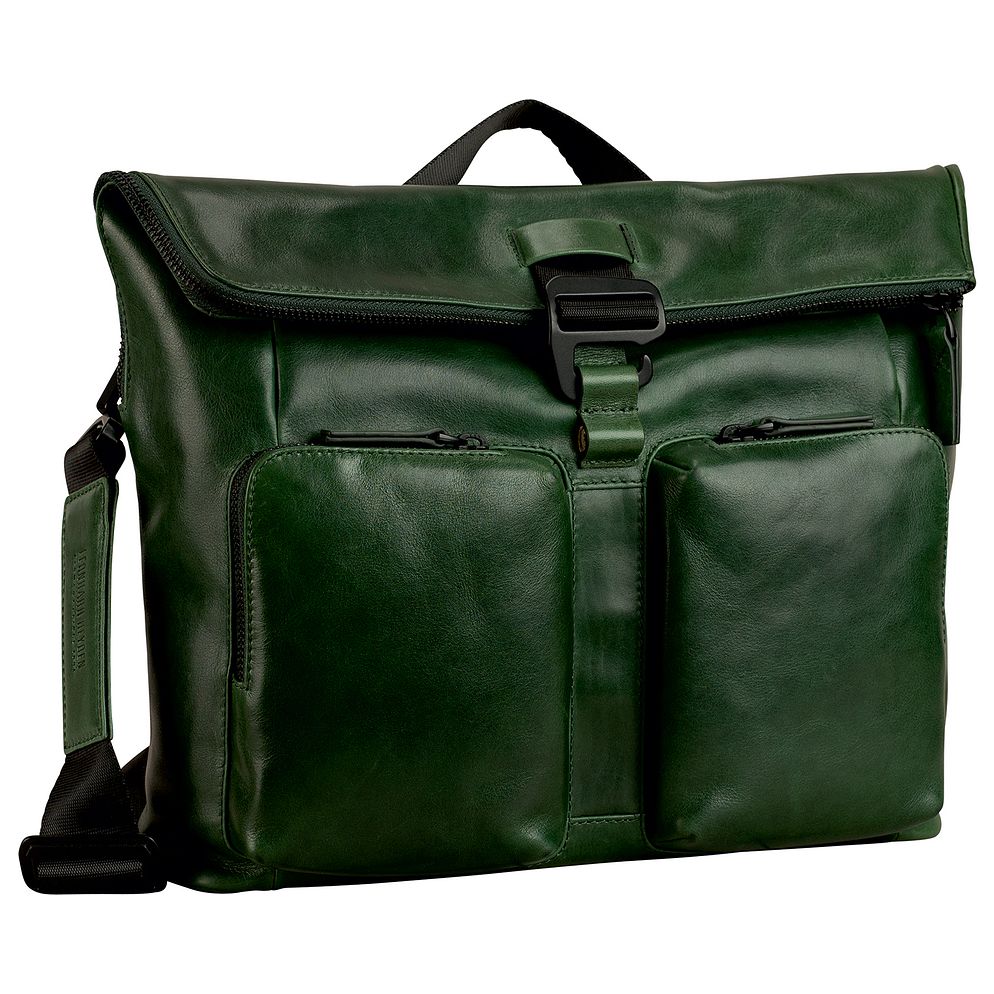 Leonhard Heyden Porto Borsa a tracolla Vera Pelle 32 cm Leonhard Heyden Porto Borsa a tracolla Vera Pelle 32 cm
