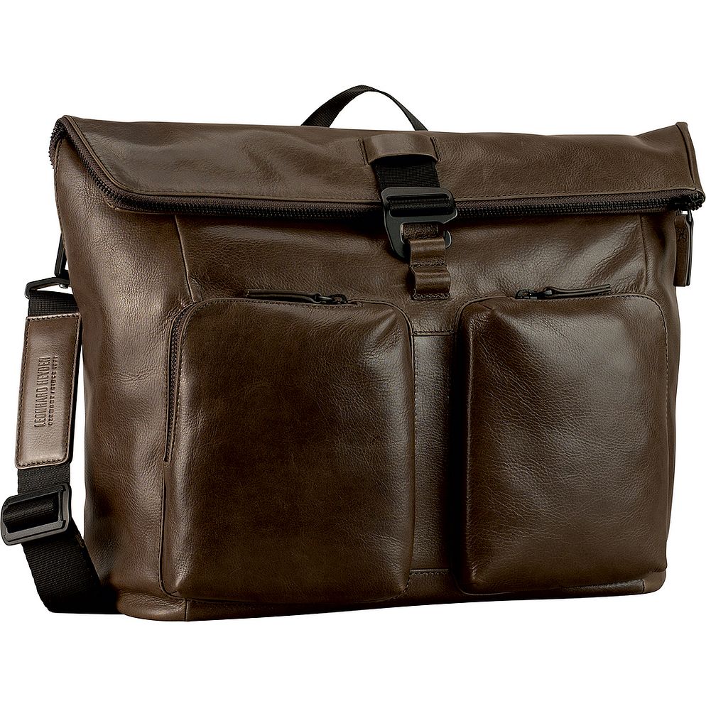 Leonhard Heyden Porto Messaggero Vera Pelle 38 cm