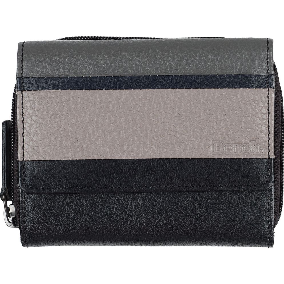 Bench Portafoglio Protezione RFID Vera Pelle 10 cm Bench Portafoglio Protezione RFID Vera Pelle 10 cm