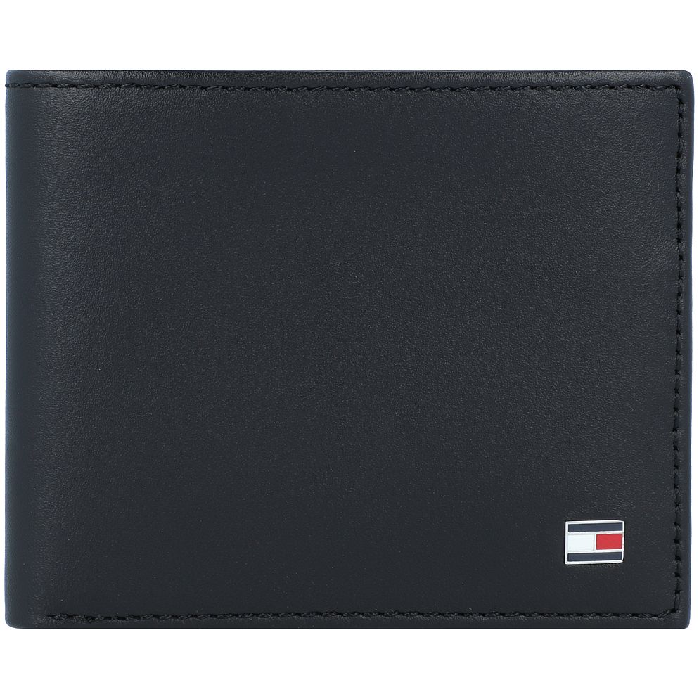 Tommy Hilfiger Eton Portafoglio Vera Pelle 10 cm Tommy Hilfiger Eton Portafoglio Vera Pelle 10 cm