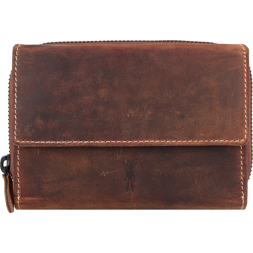 Jack Kinsky Baltimore Portafoglio Protezione RFID Vera Pelle 14 cm Jack Kinsky Baltimore Portafoglio Protezione RFID Vera Pelle 14 cm