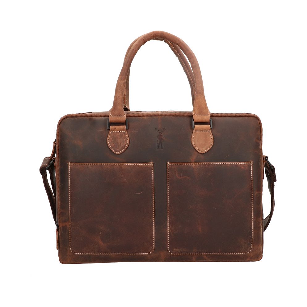 Jack Kinsky Baltimore Valigetta Vera Pelle 39 cm Jack Kinsky Baltimore Valigetta Vera Pelle 39 cm