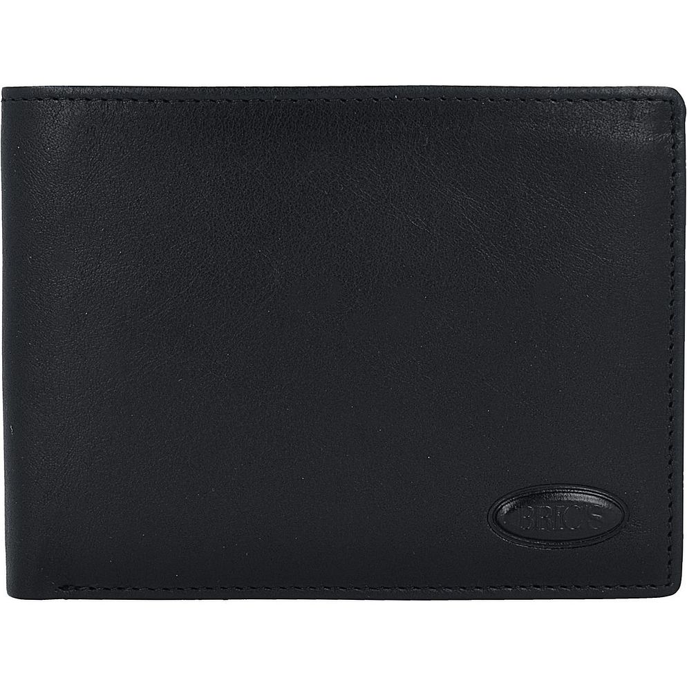 Bric's Monte Rosa Portafoglio Protezione RFID Vera Pelle 12.5 cm