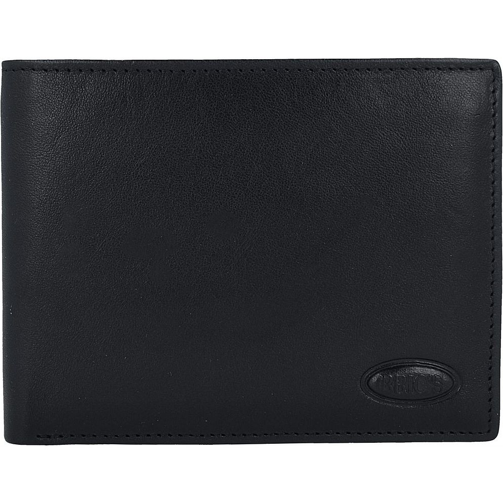 Bric's Monte Rosa Portafoglio Protezione RFID Vera Pelle 12.5 cm