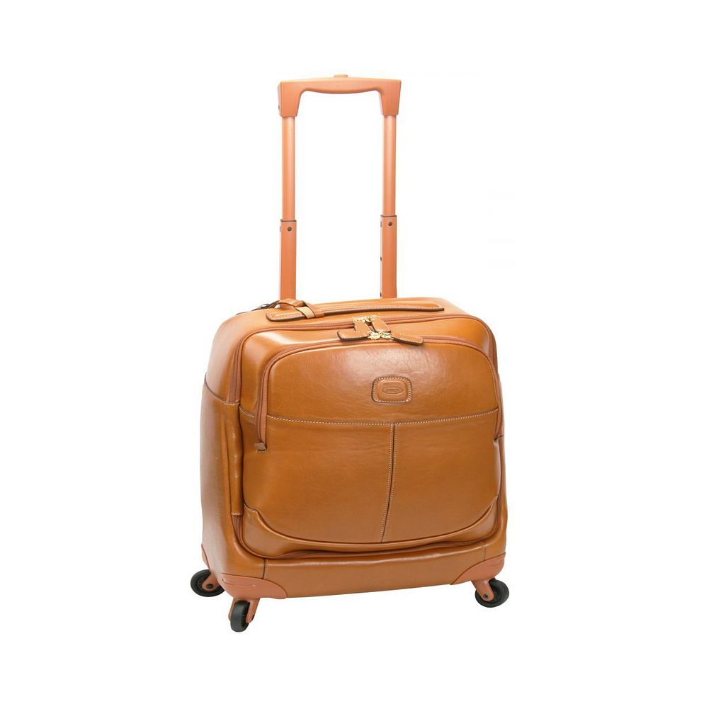 Bric's Life Pelle 4 ruote Trolley business Vera Pelle 39 cm Bric's Life Pelle 4 ruote Trolley business Vera Pelle 39 cm