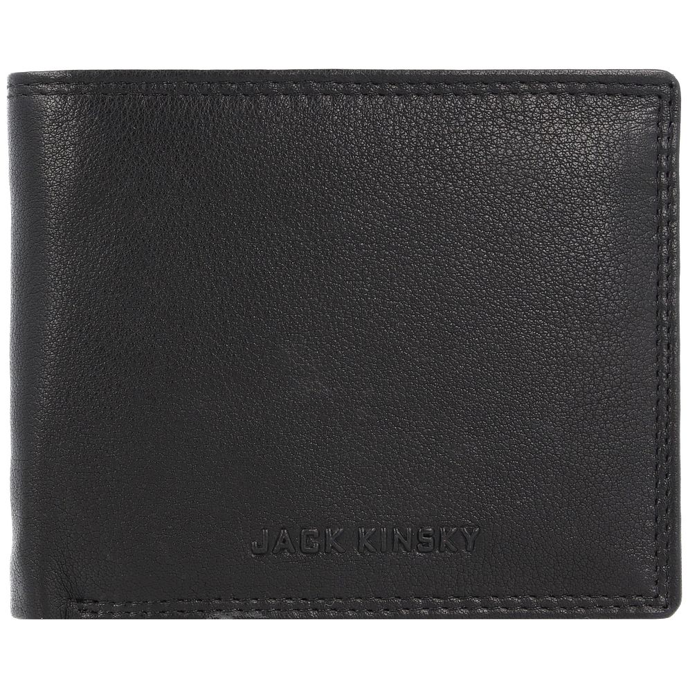 Jack Kinsky Brisbane Portafoglio Protezione RFID Vera Pelle 11.5 cm Jack Kinsky Brisbane Portafoglio Protezione RFID Vera Pelle 11.5 cm