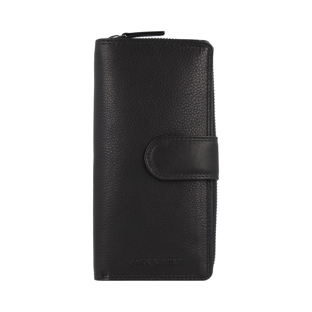 Jack Kinsky Brisbane Portafoglio Protezione RFID Vera Pelle 9.5 cm Jack Kinsky Brisbane Portafoglio Protezione RFID Vera Pelle 9.5 cm