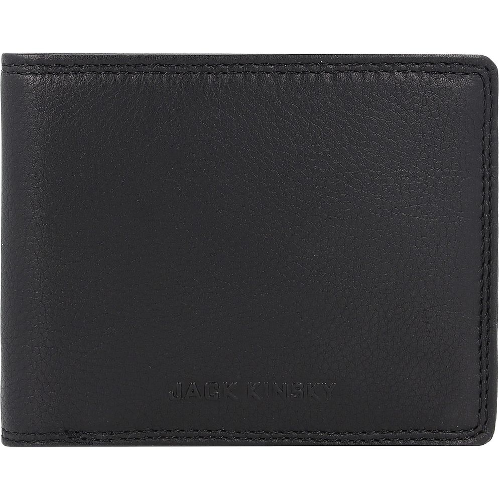 Jack Kinsky Brisbane Portafoglio Protezione RFID Vera Pelle 13 cm Jack Kinsky Brisbane Portafoglio Protezione RFID Vera Pelle 13 cm