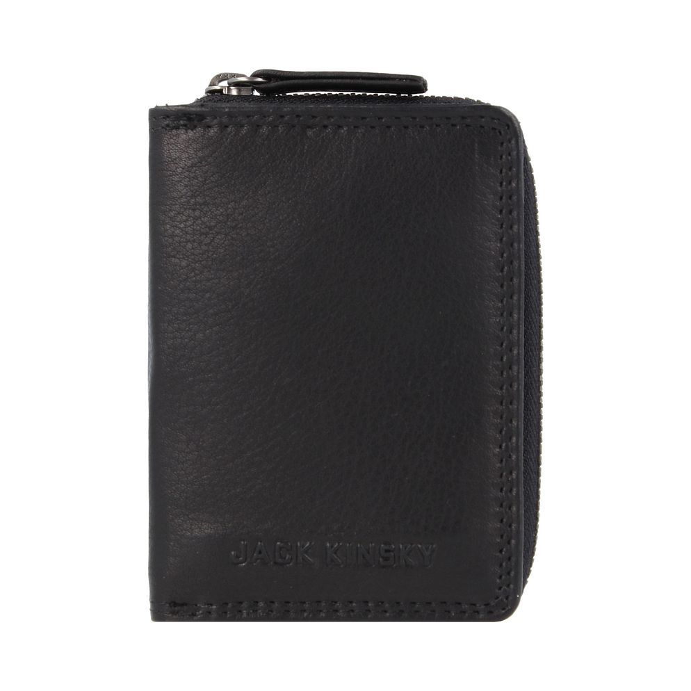 Jack Kinsky Brisbane Portafoglio Protezione RFID Vera Pelle 7.5 cm Jack Kinsky Brisbane Portafoglio Protezione RFID Vera Pelle 7.5 cm