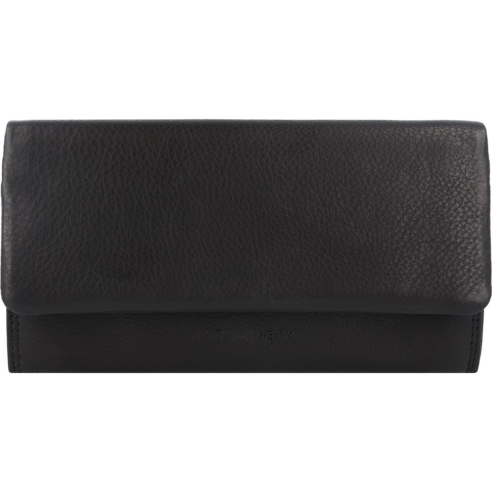 Jack Kinsky Brisbane Portafoglio Protezione RFID Vera Pelle 18.5 cm Jack Kinsky Brisbane Portafoglio Protezione RFID Vera Pelle 18.5 cm