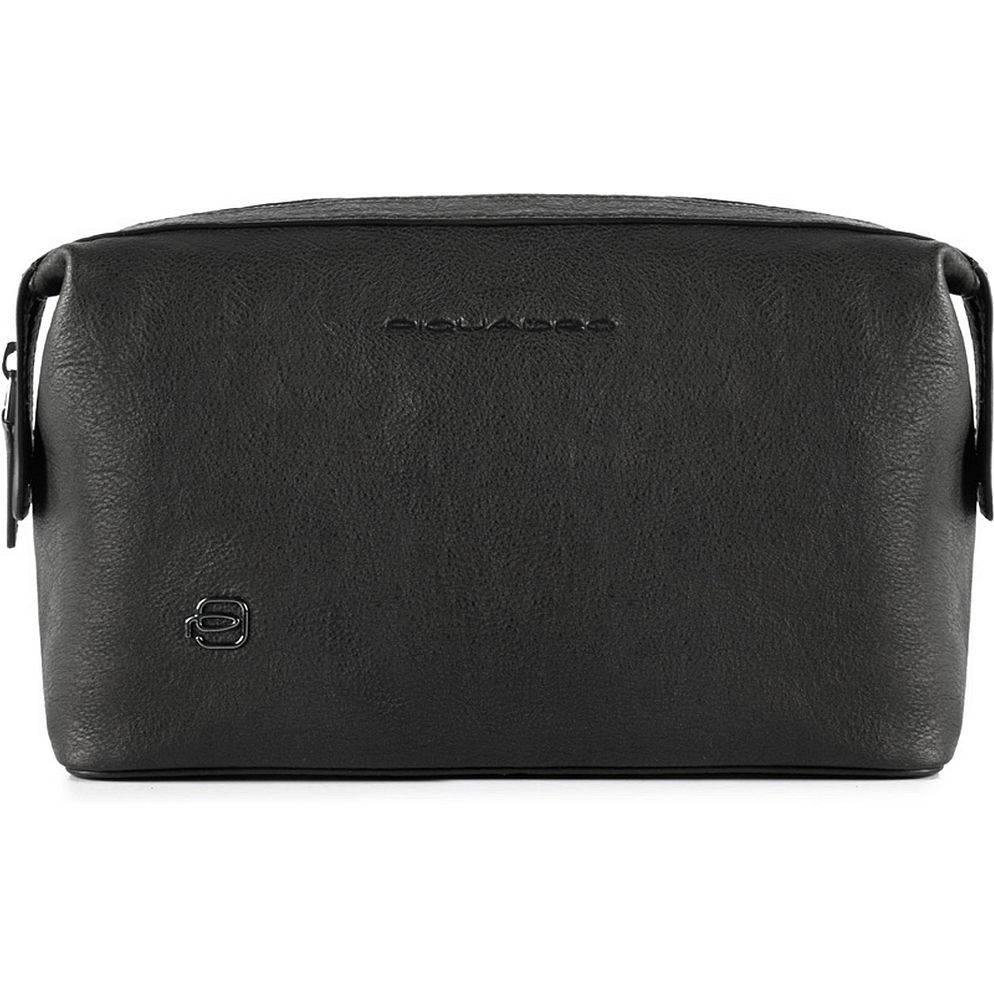 Piquadro Black Square Borsa da toilette Vera Pelle 23 cm Piquadro Black Square Borsa da toilette Vera Pelle 23 cm