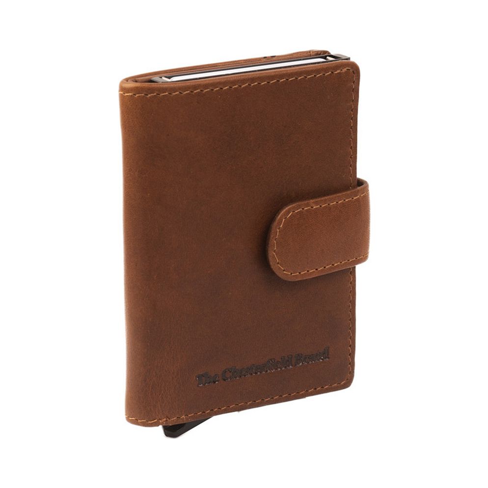 The Chesterfield Brand Loughton Custodia per carta di credito Protezione RFID Vera Pelle 7 cm
