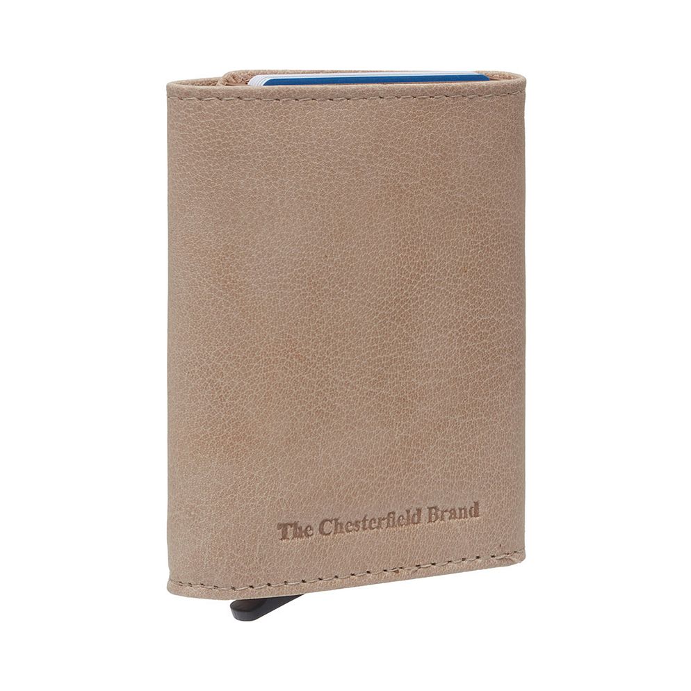 The Chesterfield Brand Paris Custodia per carta di credito Protezione RFID Vera Pelle 7 cm