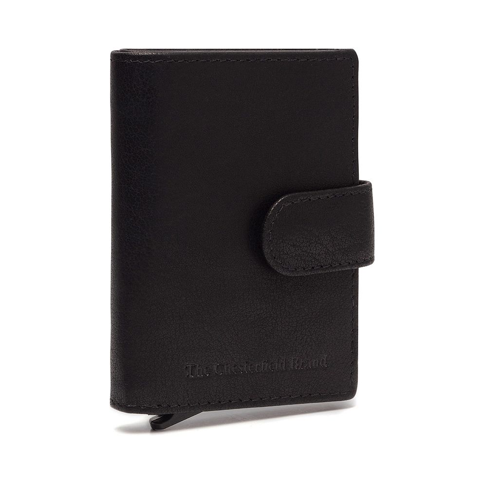 The Chesterfield Brand Prague Custodia per carta di credito Protezione RFID Vera Pelle 7 cm