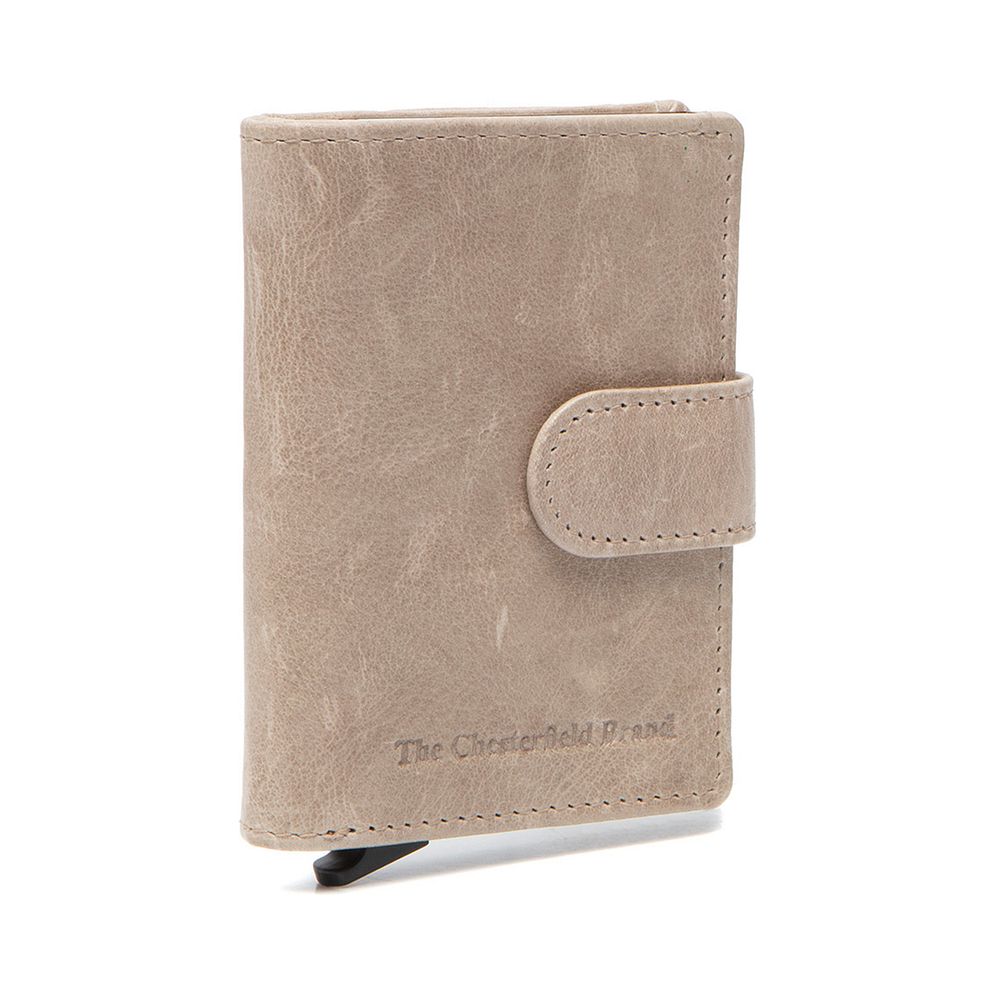 The Chesterfield Brand Prague Custodia per carta di credito Protezione RFID Vera Pelle 7 cm