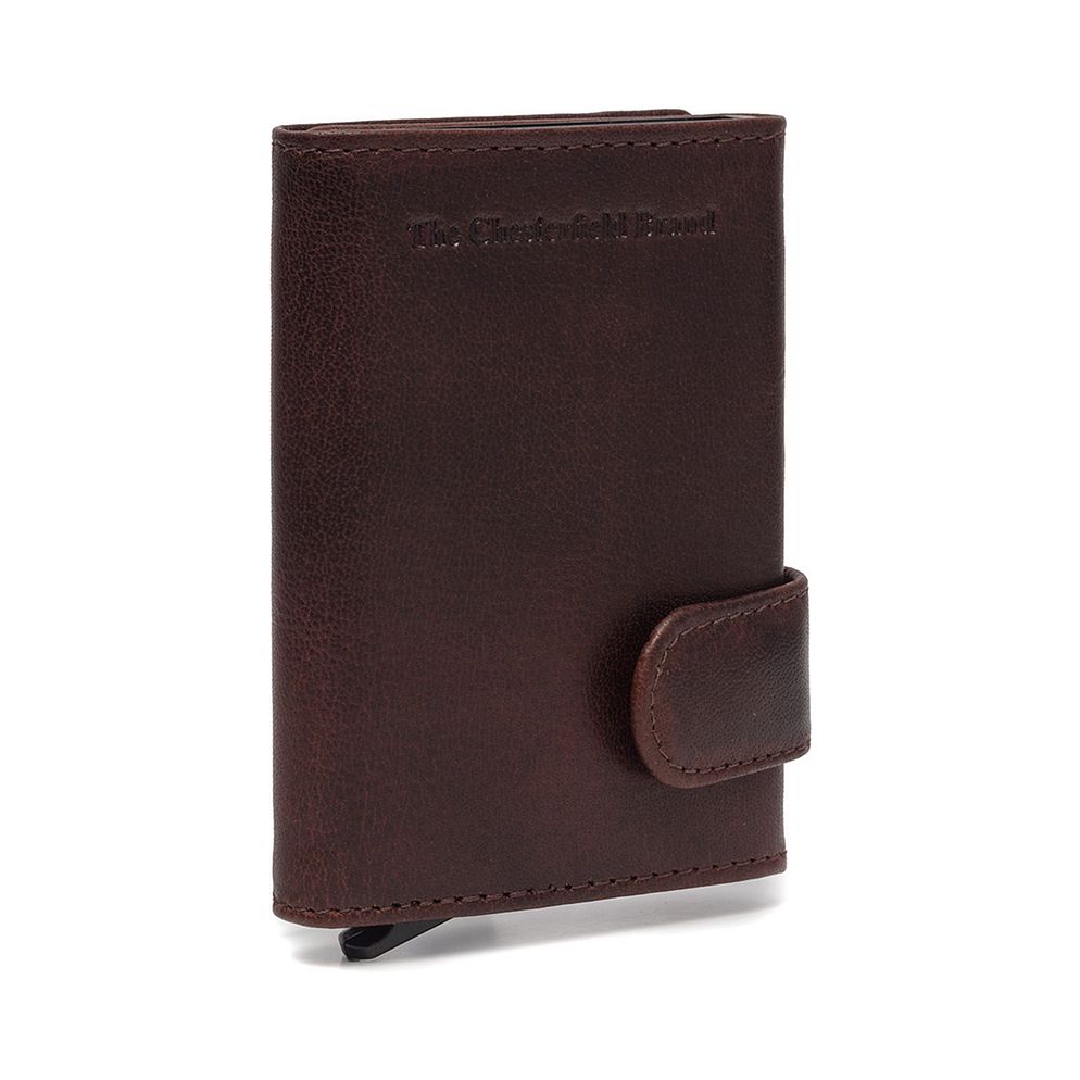 The Chesterfield Brand Portland Custodia per carta di credito Protezione RFID Vera Pelle 7 cm