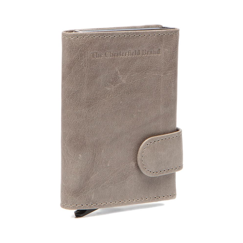 The Chesterfield Brand Portland Custodia per carta di credito Protezione RFID Vera Pelle 7 cm