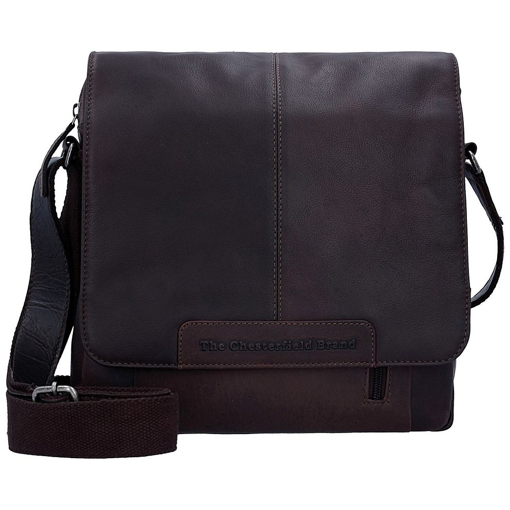 The Chesterfield Brand Wax Pull Up Borsa a tracolla Vera Pelle 29 cm The Chesterfield Brand Wax Pull Up Borsa a tracolla Vera Pelle 29 cm