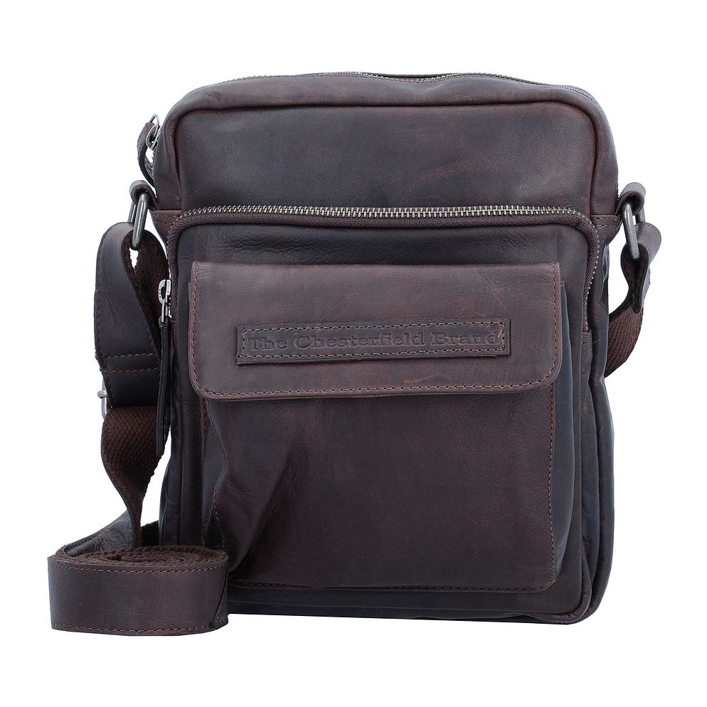 The Chesterfield Brand Wax Pull Up Borsa a tracolla Vera Pelle 21 cm The Chesterfield Brand Wax Pull Up Borsa a tracolla Vera Pelle 21 cm