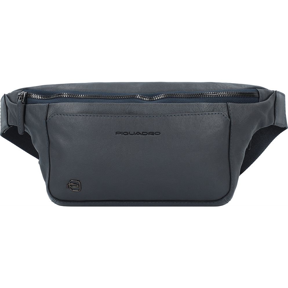 Piquadro Black Square Marsupio Vera Pelle 31 cm Piquadro Black Square Marsupio Vera Pelle 31 cm
