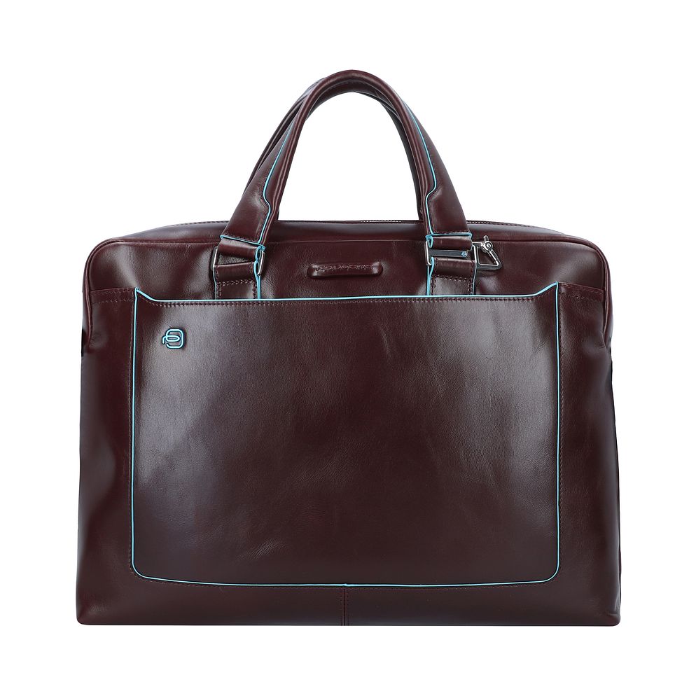 Piquadro Blue Square Valigetta Vera Pelle 40 cm Vano porta PC