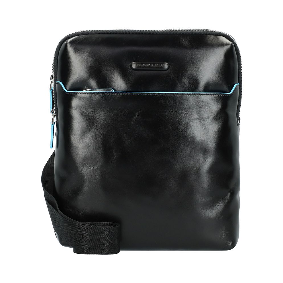 Piquadro Blue Square Borsa a tracolla Vera Pelle 26 cm