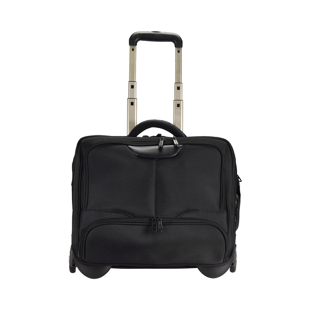 Dermata 2-hjulig Businessväska 22 cm Laptopfack