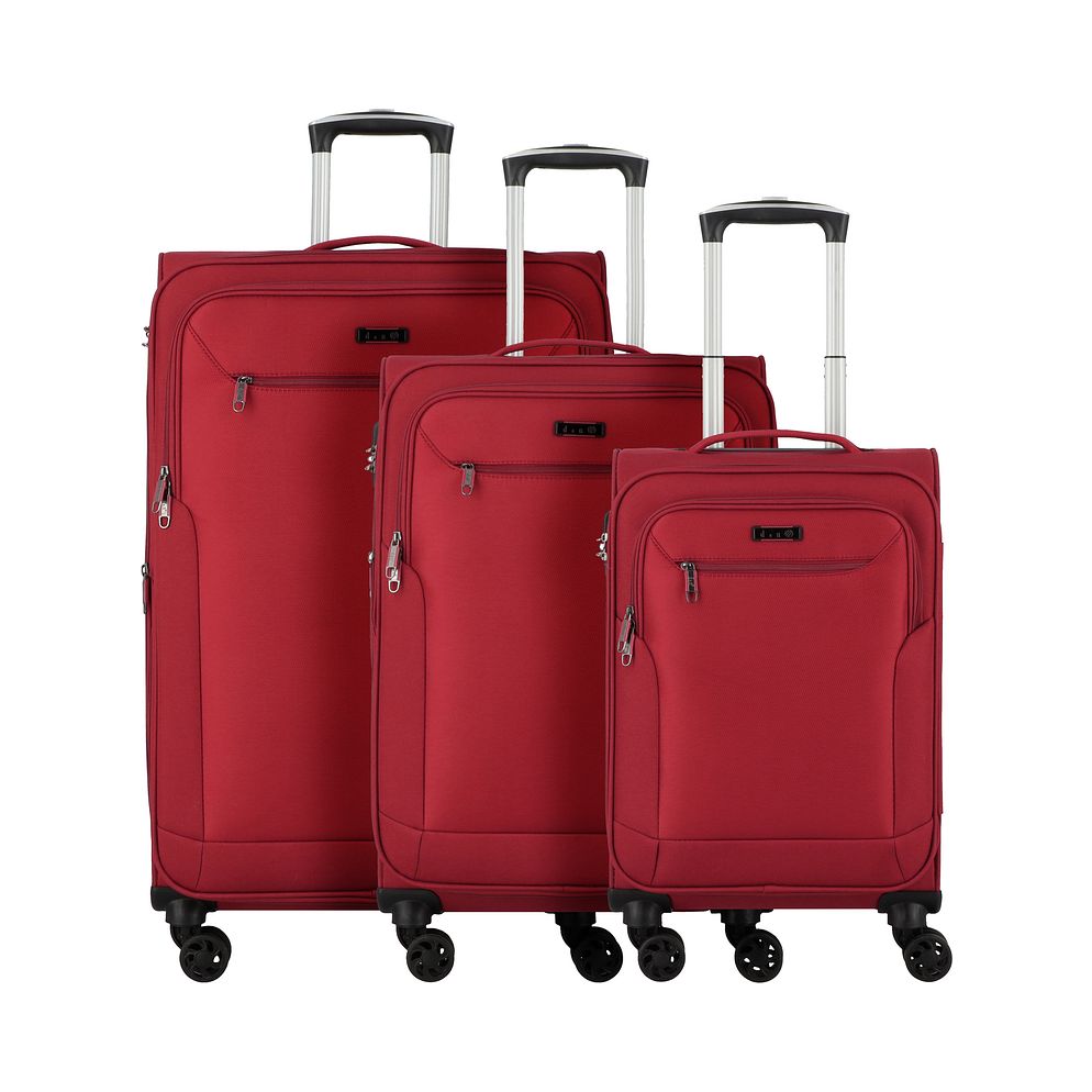 d & n Travel Line 6804 4 ruote Set di valigie 3 pezzi d & n Travel Line 6804 4 ruote Set di valigie 3 pezzi
