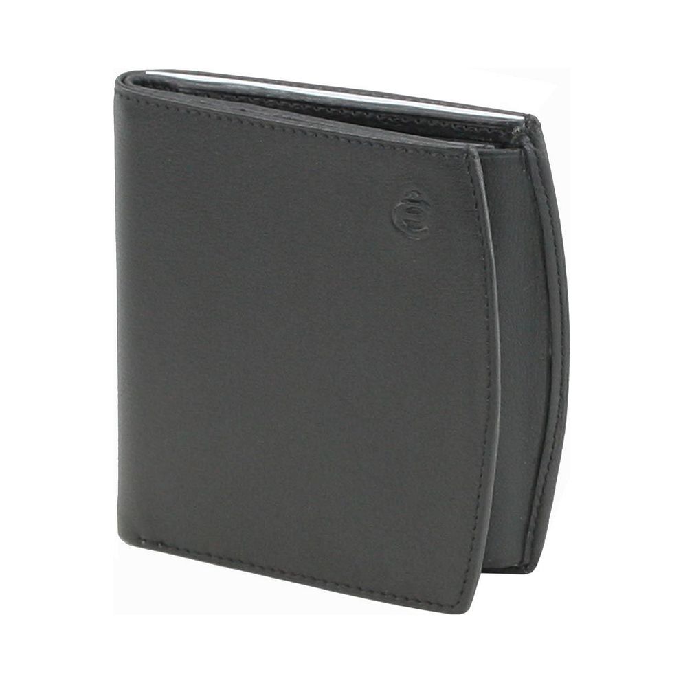Esquire Logo Portafoglio Protezione RFID Vera Pelle 9.5 cm Esquire Logo Portafoglio Protezione RFID Vera Pelle 9.5 cm