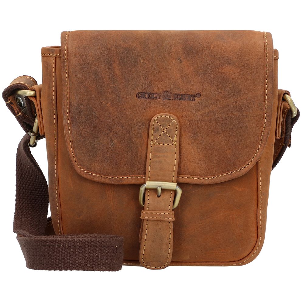 Greenburry Vintage Bolsa de hombro Piel natural 21 cm
