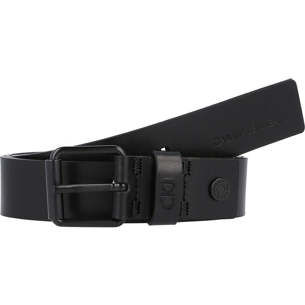 Calvin Klein Jeans Cintura Vera Pelle