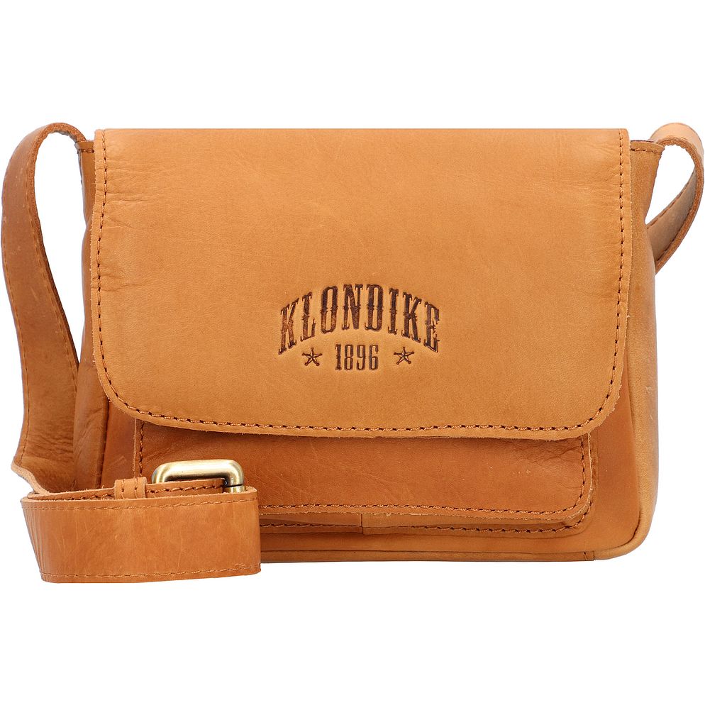 KLONDIKE 1896 Rush Monika Borsa a tracolla Vera Pelle 17 cm KLONDIKE 1896 Rush Monika Borsa a tracolla Vera Pelle 17 cm