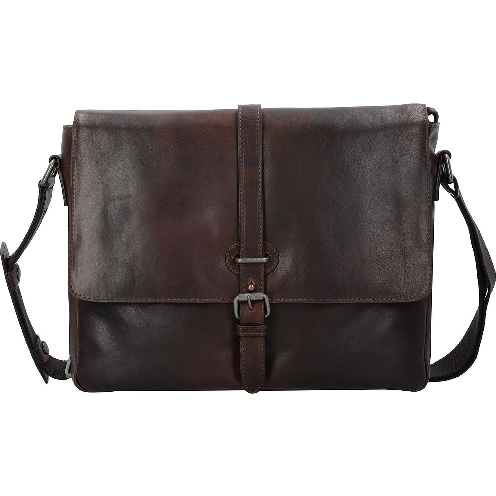 Leonhard Heyden Roma Valigetta Vera Pelle 35 cm Vano porta PC