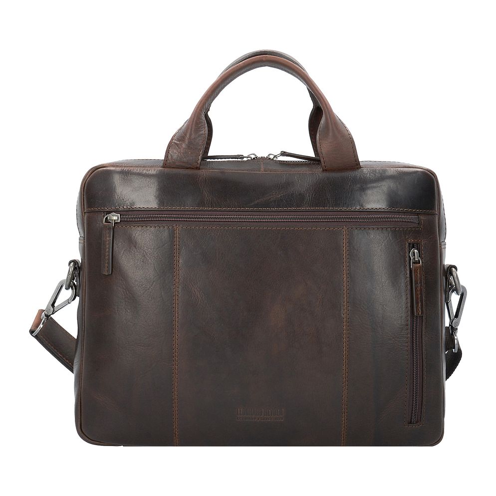 Leonhard Heyden Roma Valigetta Vera Pelle 37 cm Vano porta PC Leonhard Heyden Roma Valigetta Vera Pelle 37 cm Vano porta PC