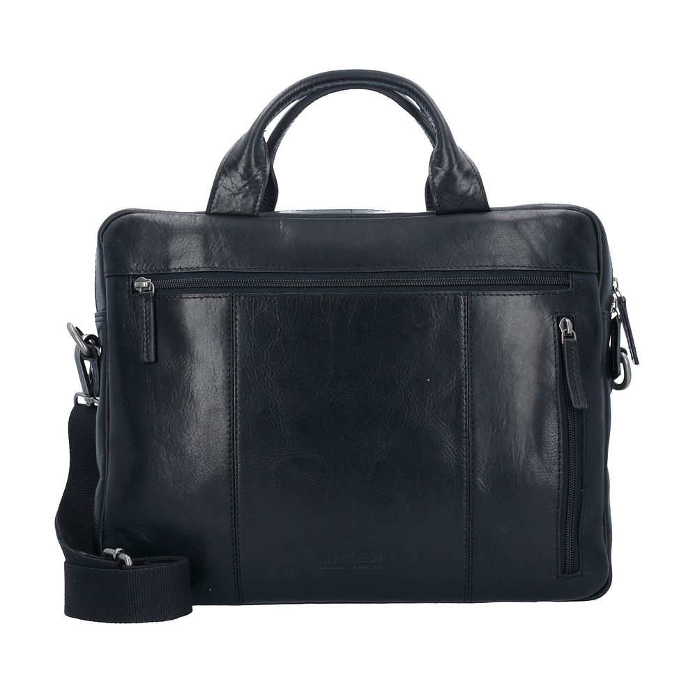 Leonhard Heyden Roma Valigetta Vera Pelle 37 cm Vano porta PC
