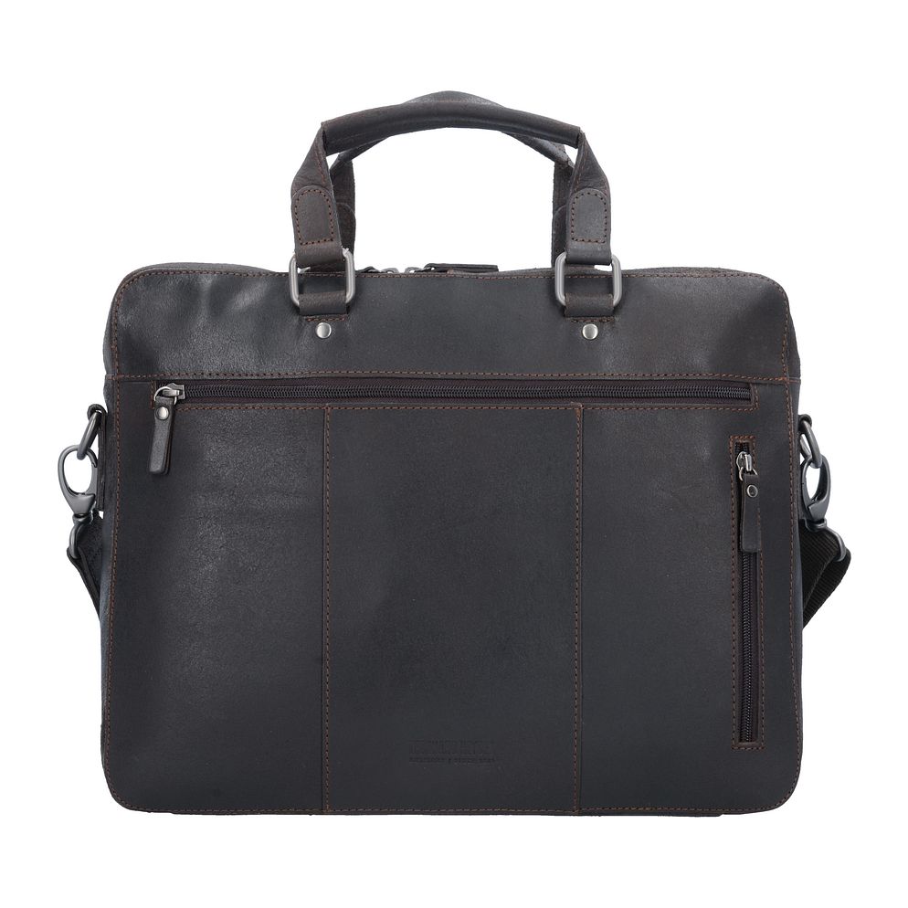 Leonhard Heyden Dakota Valigetta Vera Pelle 37 cm Vano porta PC Leonhard Heyden Dakota Valigetta Vera Pelle 37 cm Vano porta PC
